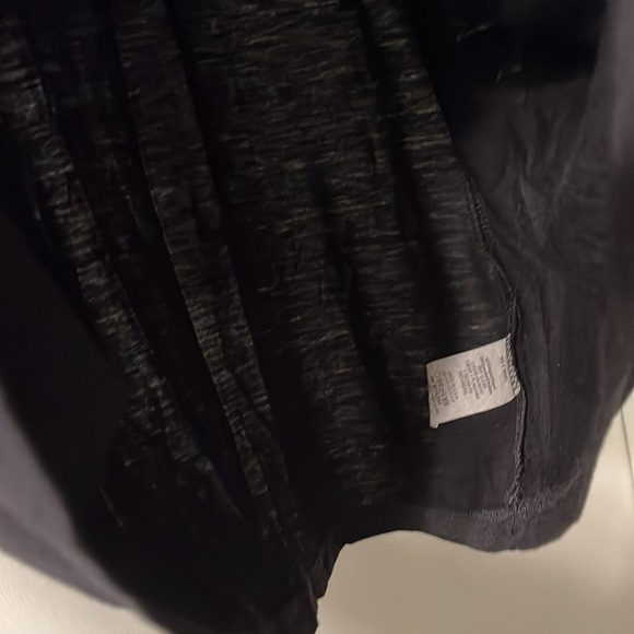 Black & Gold Shimmer Low-back Tee Dress - Picture 6 of 10